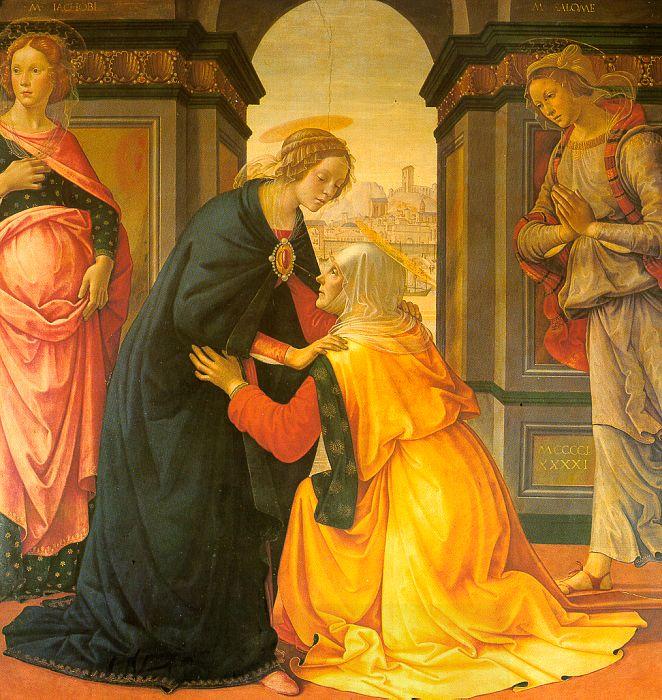 Domenico Ghirlandaio Visitation 8 oil painting picture